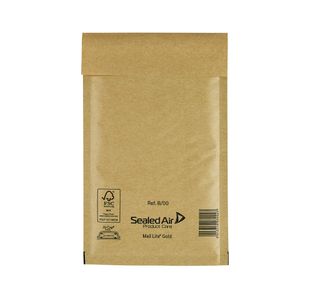 Sealed Air Post Bag Gold B00 Pk100