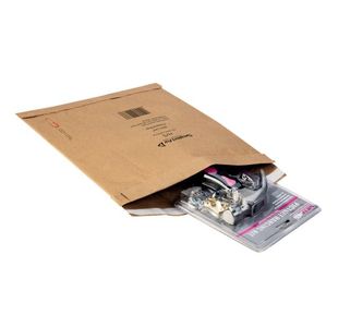 Sealed Air Post Bag Brown D1 Pk100
