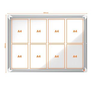 Nobo Premplus Mag Nboard 8Xa4 Lock