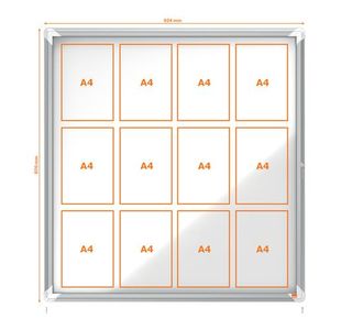 Nobo Prem+ Od Magn Lock Nbrd 12Xa4