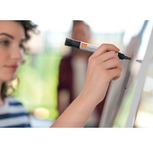 Nobo Liquid Drymarker Ast Pk6