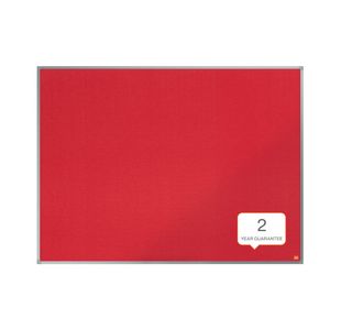 Nobo Essence Felt Board 1200X900 Red