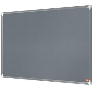 Nobo Prem Plus Felt Brd 900X600 Grey