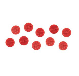 Nobo Whiteboard Magnets 38 Red Pk10