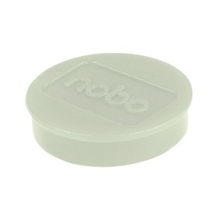 Nobo Whiteboard Magnets 38 Wht Pk10