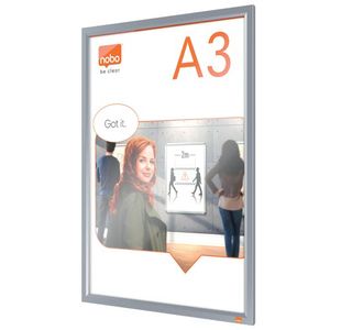 Nobo A3 Poster Anodised Clip Frame