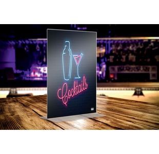 Nobo A4 Acrylic Freestanding Frame