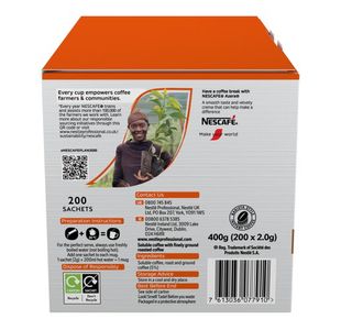 Nescafe Azera American Cof Sacs P200