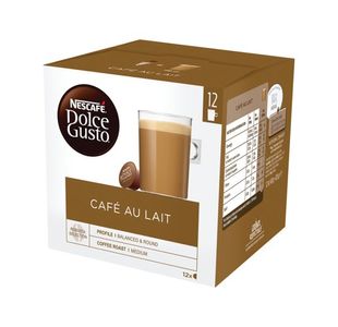 Nescafe Dg Cafe Au Lait Capsule Pk48