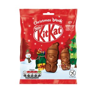 Nestle Kitkat Mini Pouch Santa 55G