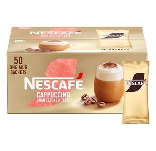 Nescafe Cappuccino Unsweet Sach Pk50