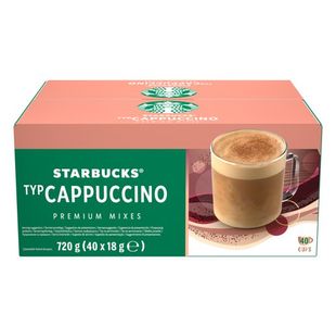 Starbucks Cappuccino Sachets Pk40