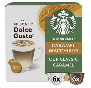 Nescafe Dg S/Bucks Caramel Macc Pk36