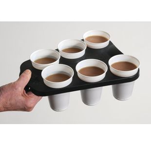 Acorn Vending 6 Cup Tray Plastic