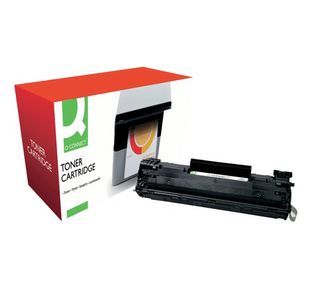 Q-Connect Hp 36A Black Toner Cb436A