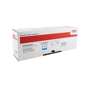 Oki C610 Cyan Toner 44315307