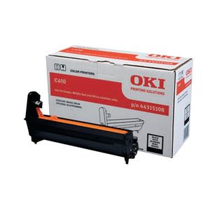 Oki C610 Black Image Drum 44315108