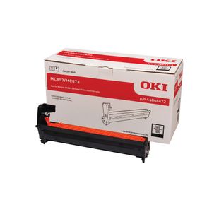 Oki Mc853 Mc873 Drum Black
