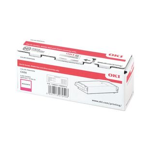 Oki Magenta Toner Cartridge 6K C650