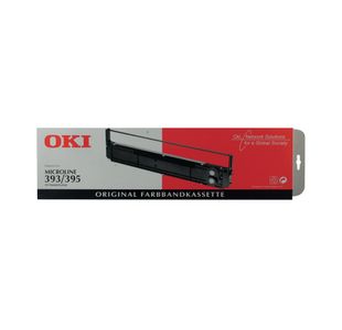 Oki Ml393B/395B Black Fabric Ribbon