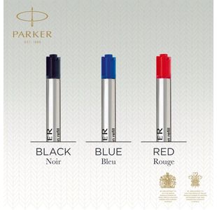 Parker Blk Quink Permink Cartx5 Pk12