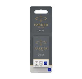 Parker Blu Quink Permink Cartx5 Pk12
