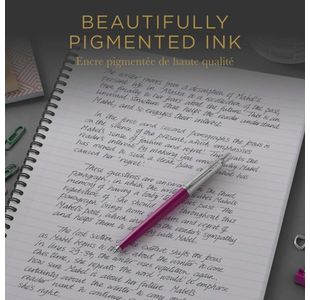 Parker Quink Blk Bpt Fine Rfl Pk12