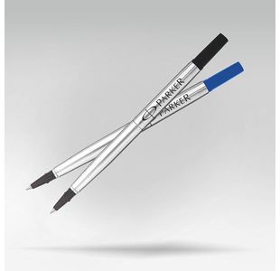 Parker Blk Rollerball Pen Rfl Pk12