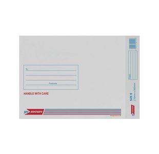 Gosecure Bubble Env Size 8 Wht Pk10
