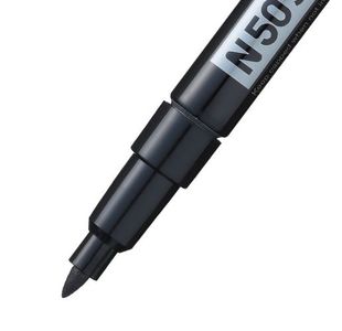 Pentel N50S Fine Marker Black Pk12