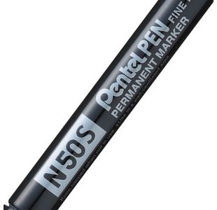 Pentel N50S Fine Marker Black Pk12