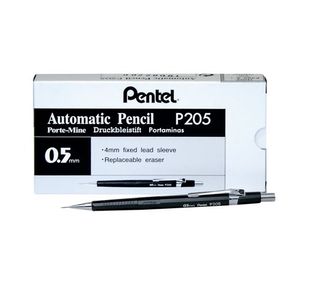 Pentel P205 Auto Pencil 0.5Mm Pk12