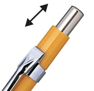 Pentel 0.9Mm Auto Pencil Ylw Pk12