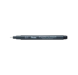 Pentel P/Liner Pigmt Line 0.1 Blk 12