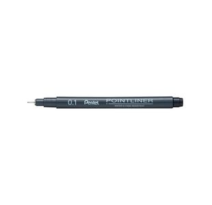 Pentel P/Liner Pigmt Line 0.1 Blk 12
