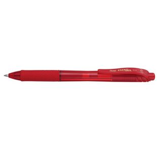 Pentel Energel X Pen Med Red
