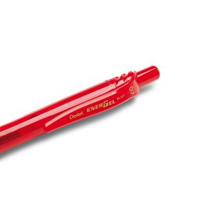 Pentel Energel X Pen Med Red