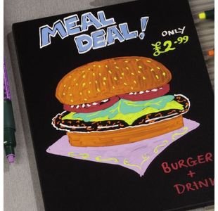 Pentel Jumbo Chalk Markers Pk4 Ast