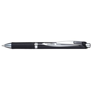 Pentel Energel Xm Rlball Perm Blk P2