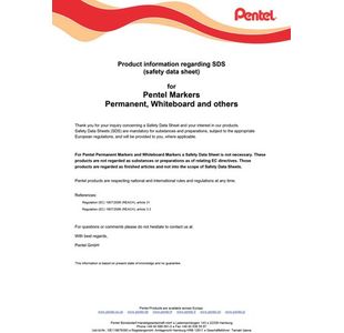 Pentel N60 Perm Marker Chisl Asst P4