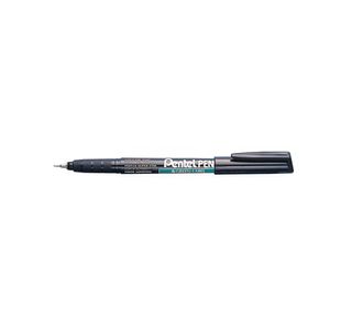 Pentel Nmf50 Marker 0.4 Black Pk12