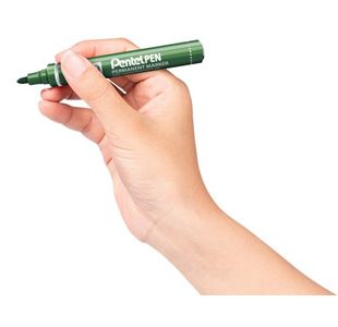 Pentel N50 Green Marker Bullet Pk12