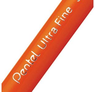 Pentel S570 Ula Fine W/B Pen Red