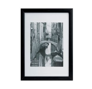 Hampton Frames Blk Wd Cerf Frm Glass