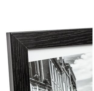 Hampton Frames Blk Wd Cerf Frm Glass