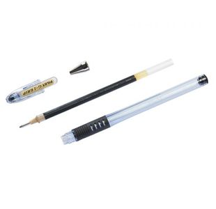 Pilot Rball Grip Pen Gel Fn Blk Pk12
