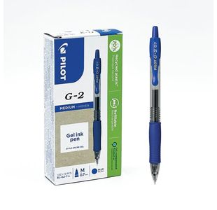 Pilot G2 07 Rflable Blue Box 12