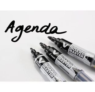 Pilot V-Board Master Bullet Blk Pk10