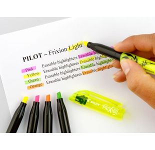 Pilot Frixion Light Hler Yellow Pk12