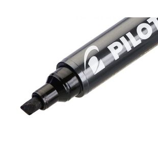 Pilot 400 Chisel Tip Marker Blk Pk20